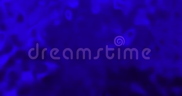 蓝色金属波液体背景魅力缎面熔岩纹理三维渲染循环4k视频的预览图