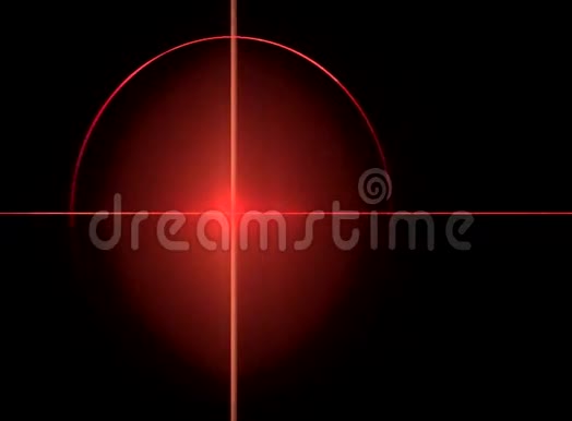 红色圆圈和轴视频的预览图