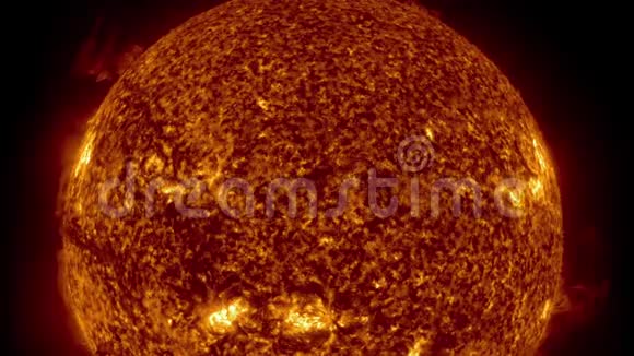 太阳模型慢慢地转过身来视频的预览图