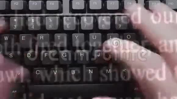键盘序列视频的预览图