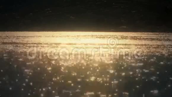 日落时分意大利科莫湖畔的小船视频的预览图