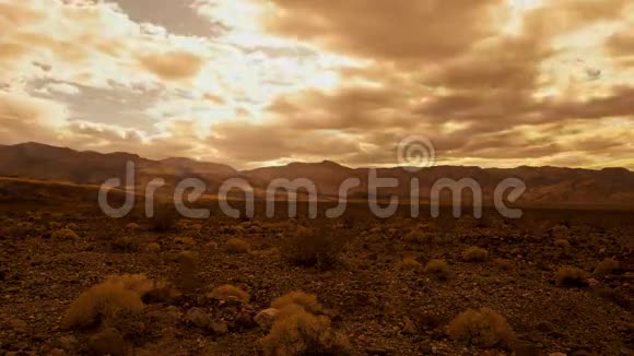 死亡谷景时间流逝4K视频的预览图