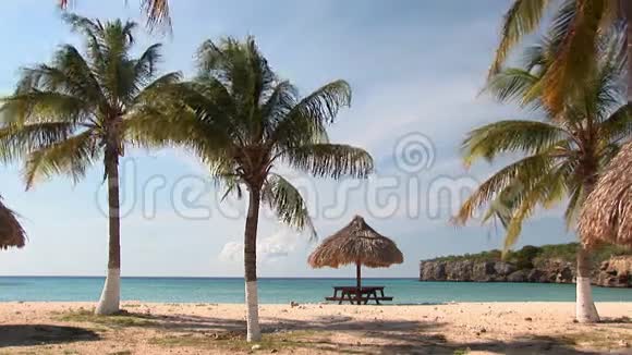 库拉索岛的秘密海滩视频的预览图