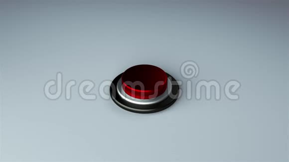圆形按钮与金属环相邻设计对象三维渲染背景视频的预览图