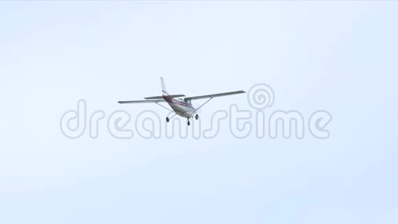 塞斯纳飞机在飞行4k视频视频的预览图