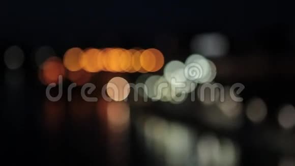 晚上在市中心萨克拉门托视频的预览图
