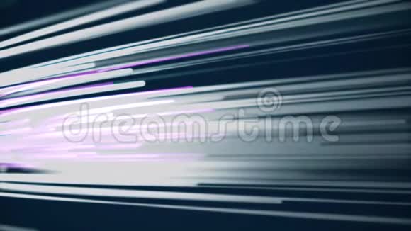 紫色和闪烁的平行线移动到不同的方向无缝的循环动画抽象的视频的预览图