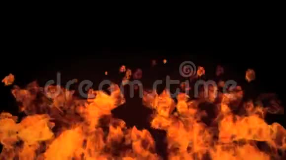 火灾背景效应视频的预览图