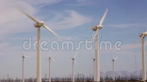 可持续自然清洁能源加州棕榈泉视频的预览图