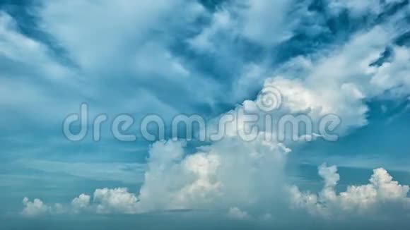有云的天空时光流逝视频的预览图