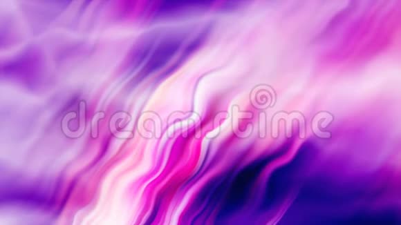 现代紫色日落抽象三维渲染计算机生成的背景曲线和线条视频的预览图