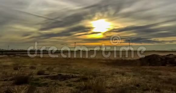 科罗拉多州东部日落视频的预览图