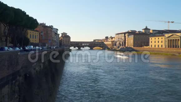 佛罗伦萨的庞特威奇奥桥视频的预览图