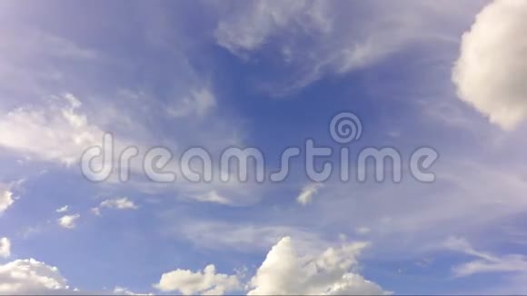 白云的时间流逝视频的预览图