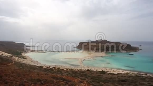 巴洛斯海滩希腊视频的预览图