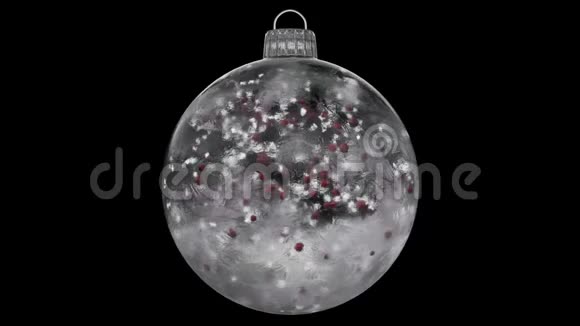 圣诞新年白冰杯包饰红球阿尔法冰铜圈视频的预览图