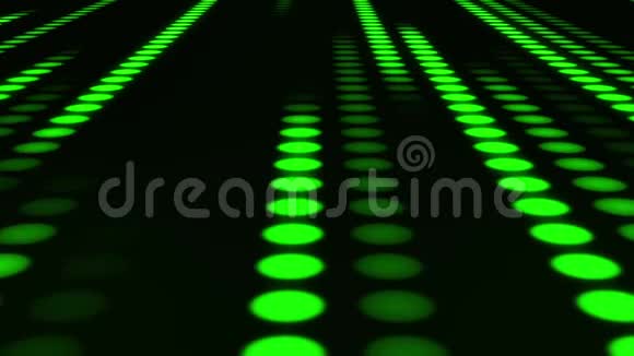 绿色霓虹灯引导机器人循环VJ循环运动背景视频的预览图