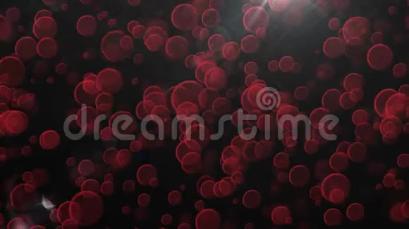 动画红色气泡视频的预览图