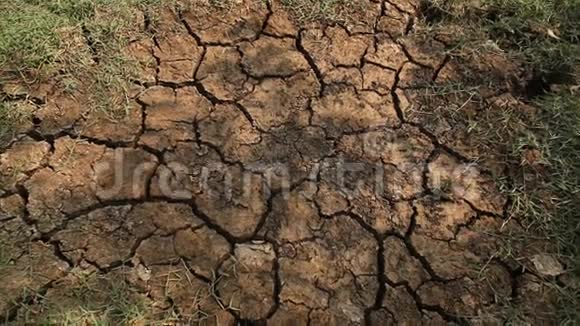 旱地纹理拉贾斯坦邦印度视频的预览图