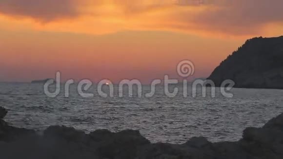 克罗地亚杜布罗夫尼克附近的岛屿视频的预览图