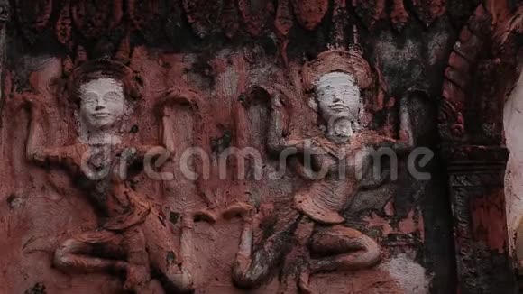 佛教柬埔寨宗教艺术文化视频的预览图