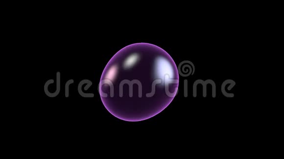 3D魔法球体球体变形形状视频的预览图