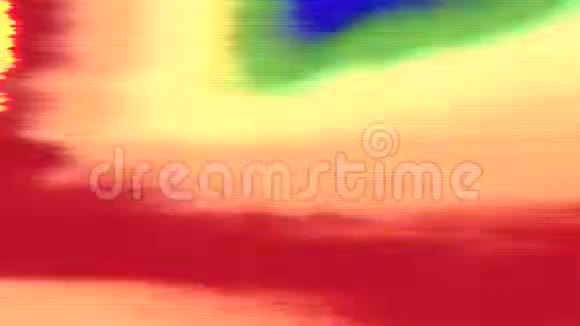 抽象错误数据彩色科幻闪闪的背景视频的预览图
