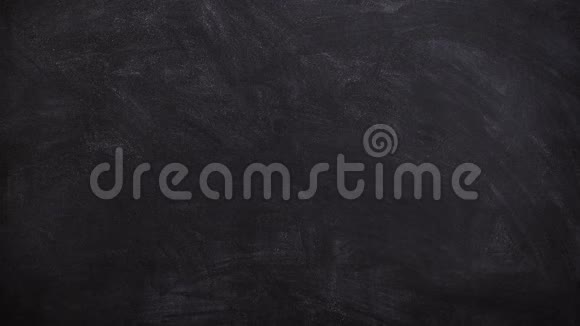 教育字手写和划线动画黑板或黑板4k视频的预览图