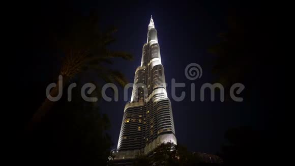 阿拉伯联合酋长国迪拜美丽建筑视频的预览图