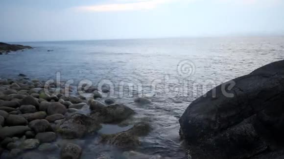 巴伦支海海岸大圆石视频的预览图