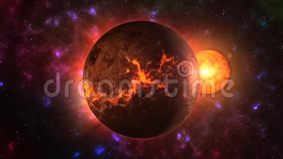 燃烧金星视频的预览图