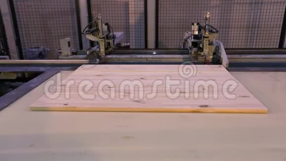 一家家具厂生产家具面板现代家具厂现代输送线视频的预览图