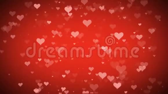 情人节的心脏背景视频的预览图
