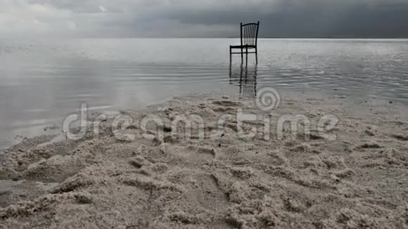 土耳其安纳托利亚中部地区图兹戈卢盐湖视频的预览图