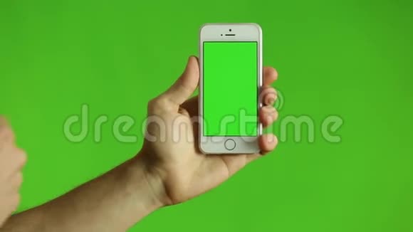 智能手机触摸屏点击擦拭和传播视频的预览图