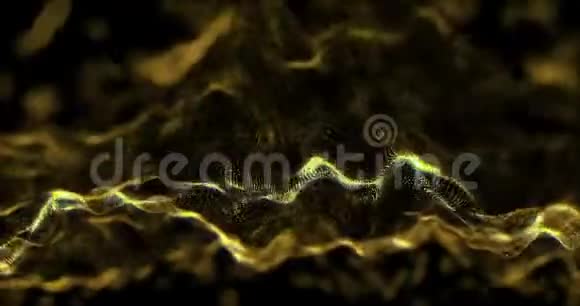 在水中闪耀的光波真实的画面视频的预览图