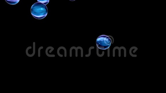 宇宙肥皂泡三维动画视频的预览图