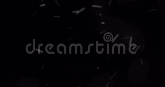 抽象尘埃粒子在暗后背景回路中的运动视频的预览图