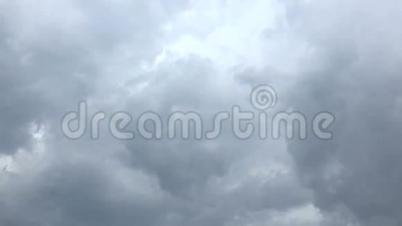 风暴云时间流逝背景视频的预览图