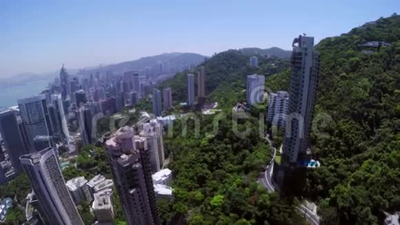 香港豪华住宅区视频的预览图