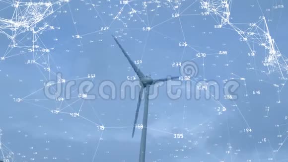 风力发电机和数字不对称线路视频的预览图