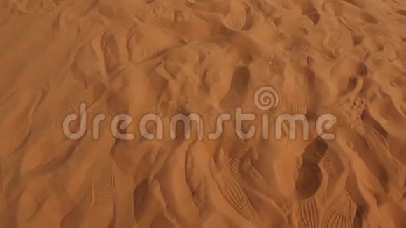 沙子上的脚印视频的预览图