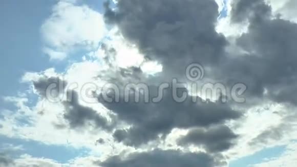 云的移动时间流逝视频的预览图