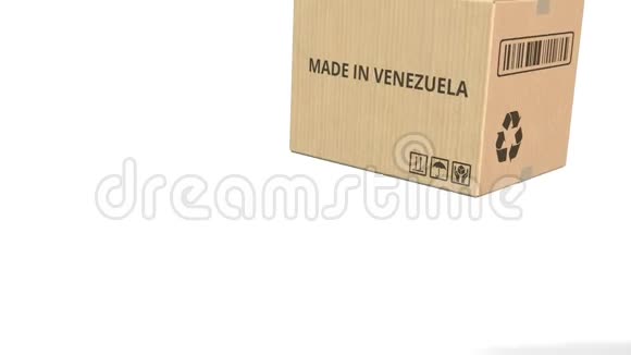 用VENEZUELA在仓库纸箱上的文字制造3D动动画视频的预览图