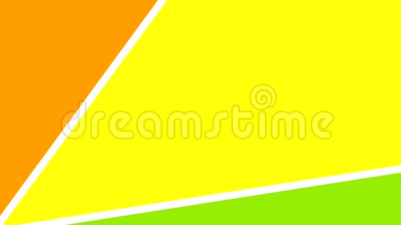 抽象彩虹颜色无缝循环动画4k正开心背景视频的预览图