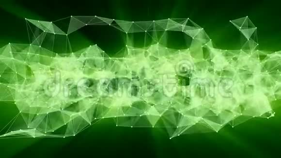 绿色神经丛网络向俄文本传播转型的动画视频的预览图