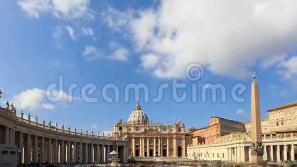 圣皮埃特罗大教堂梵蒂冈罗马意大利蒂姆视频的预览图