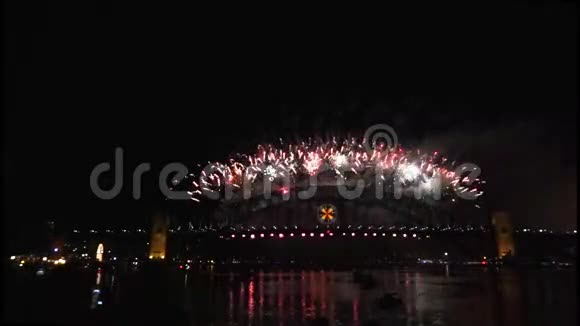悉尼海港大桥60fps6的除夕烟火视频的预览图