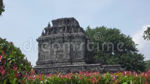印度尼西亚中爪哇Magelang佛教寺庙视频的预览图