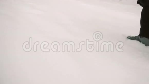 滑雪者沃尔克斯雪坡视频的预览图